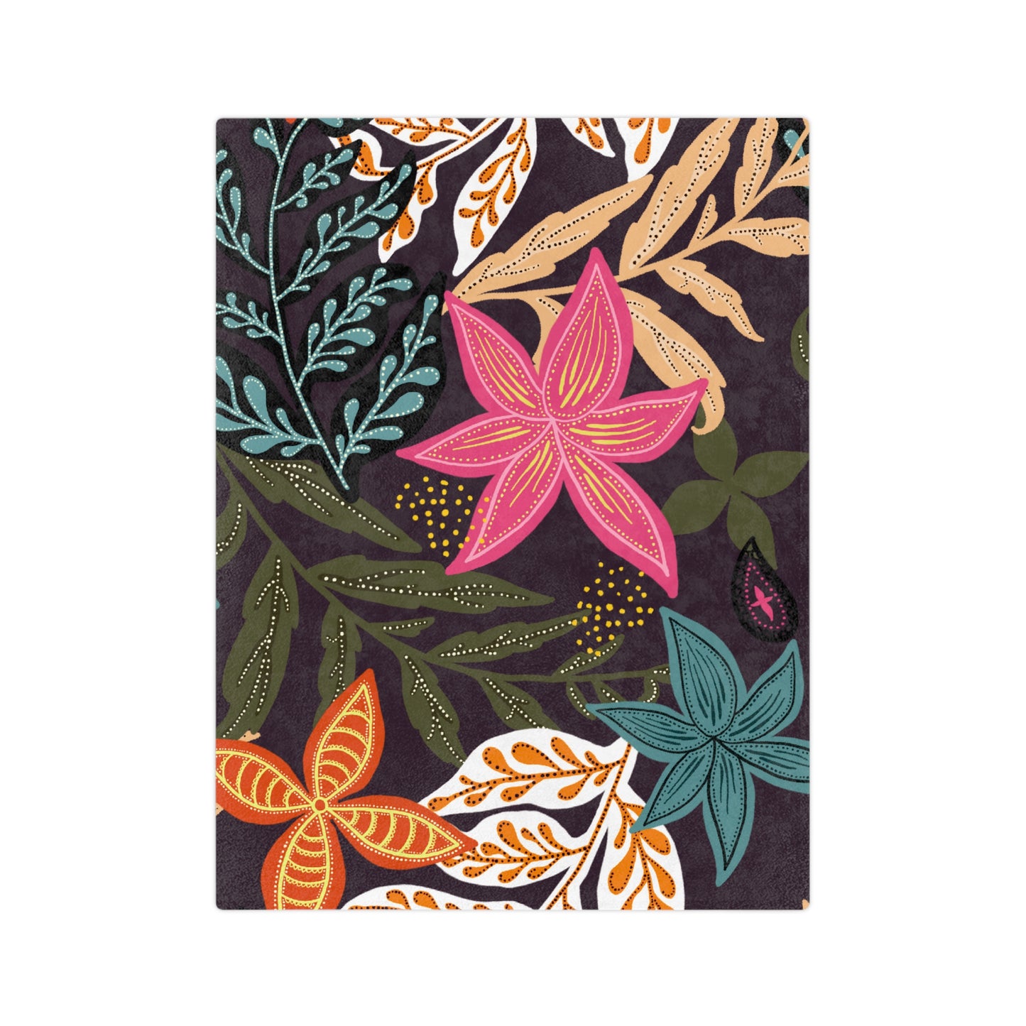 Velveteen Minky Blanket Adult/Teen Accessories Decor Teal-Green Mauve Rust Brown In Colors