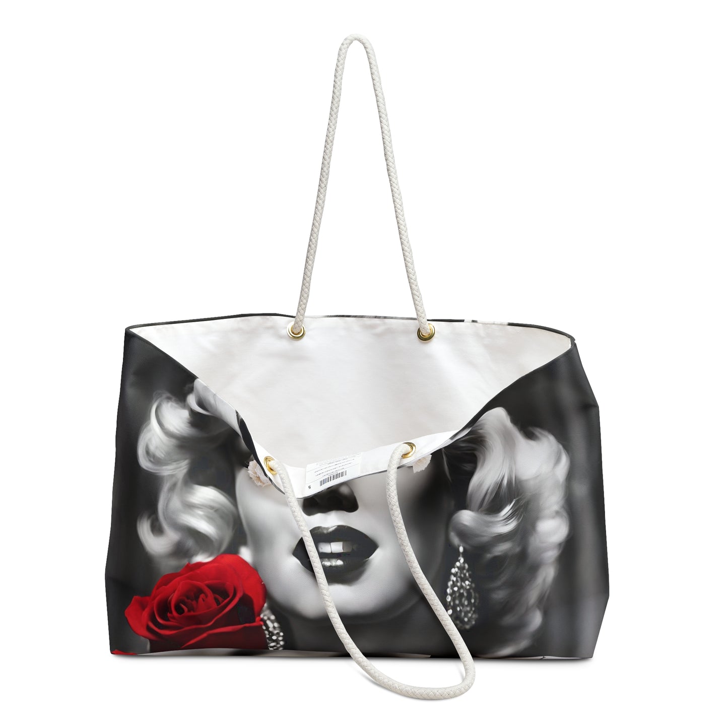 Weekender Bag Adult/Teen Unisex Accessories Marilyn Monroe With Red Rose
