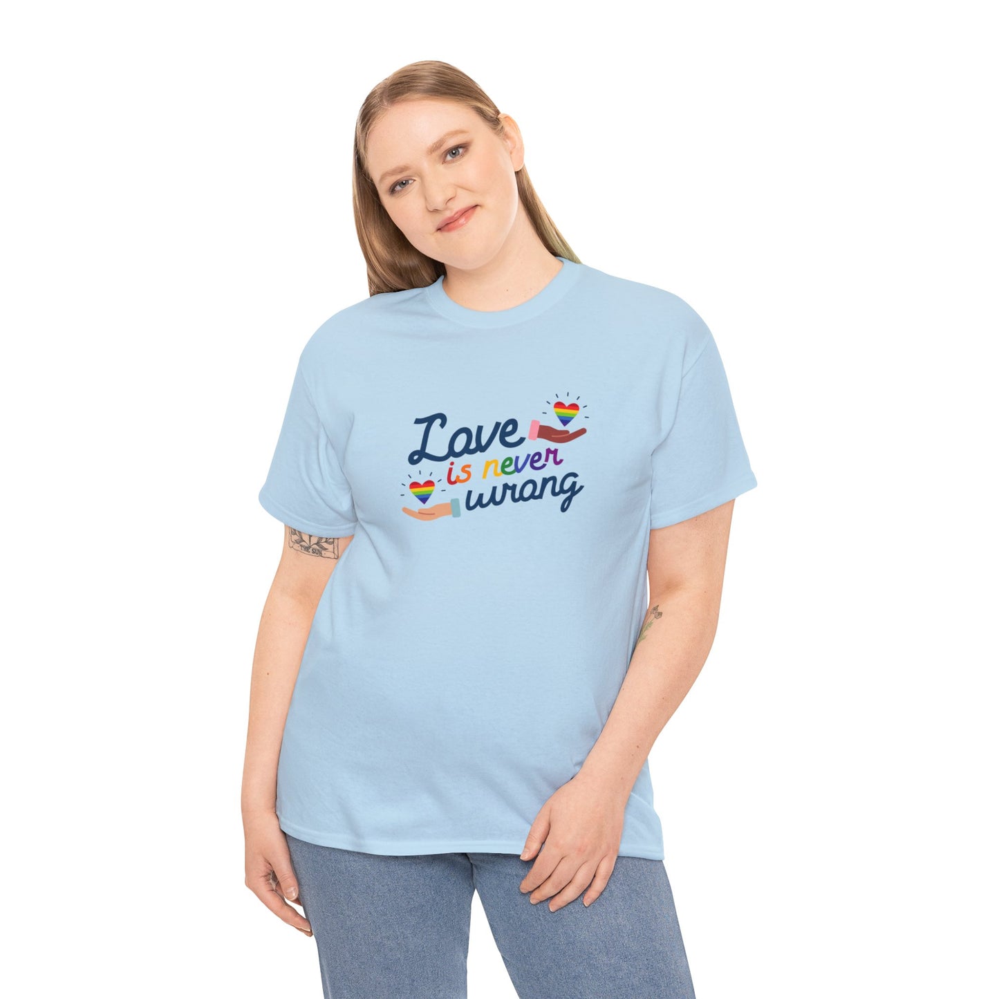 Unisex Heavy Cotton Tee Adult/Teen Activewear Comes In Various Colors