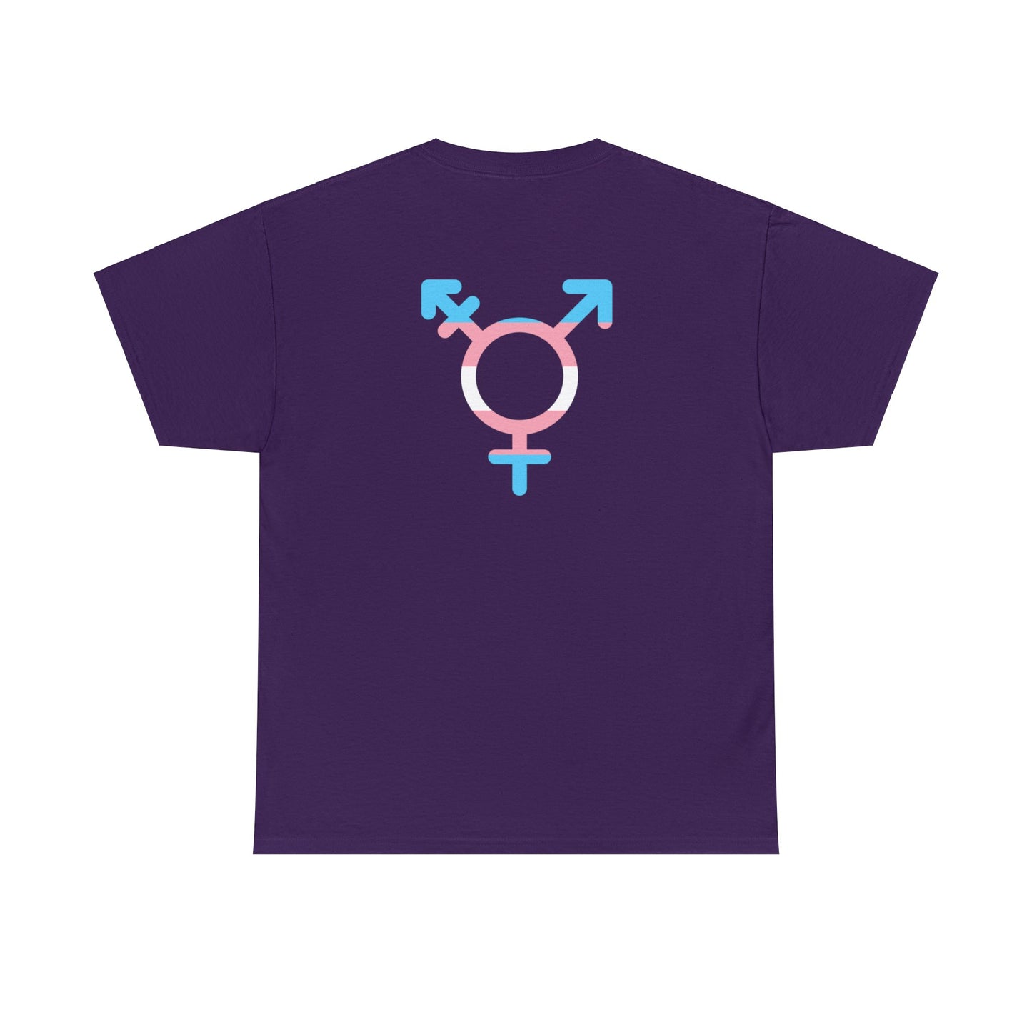 Unisex Heavy Cotton Tee Design On Both Sides Adult/Teen Activewear Comes In Various Colors