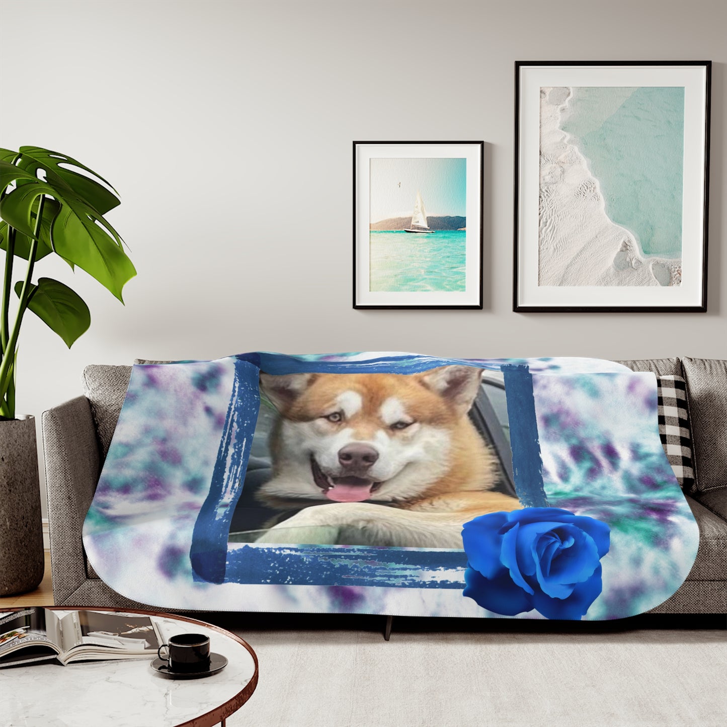 Sherpa Blanket, If You Want This Image Made into A Bedroom Set ( no extra fee ) call for details 603-377-1833