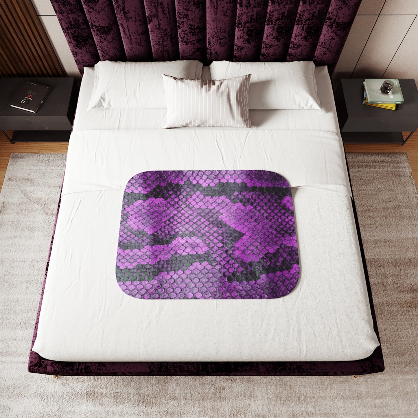 Sherpa Blanket Any Product You See I Can Make Into a Full Set Including Clock Rugs Lamps & More In 24 Hours After Call 1-603-377-1833