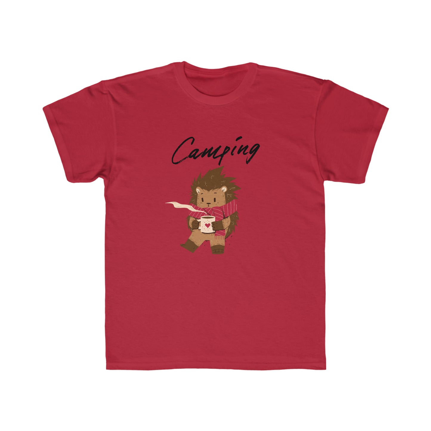 Kids Regular Fit Tee Kids Unisex Activewear Under 12$ Comes In Many Colors Great For Camping And Summer Time