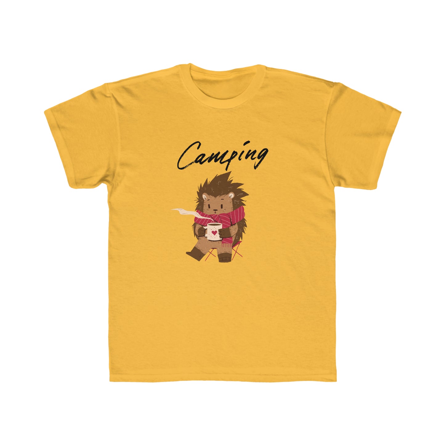 Kids Regular Fit Tee Kids Unisex Activewear Under 12$ Comes In Many Colors Great For Camping And Summer Time