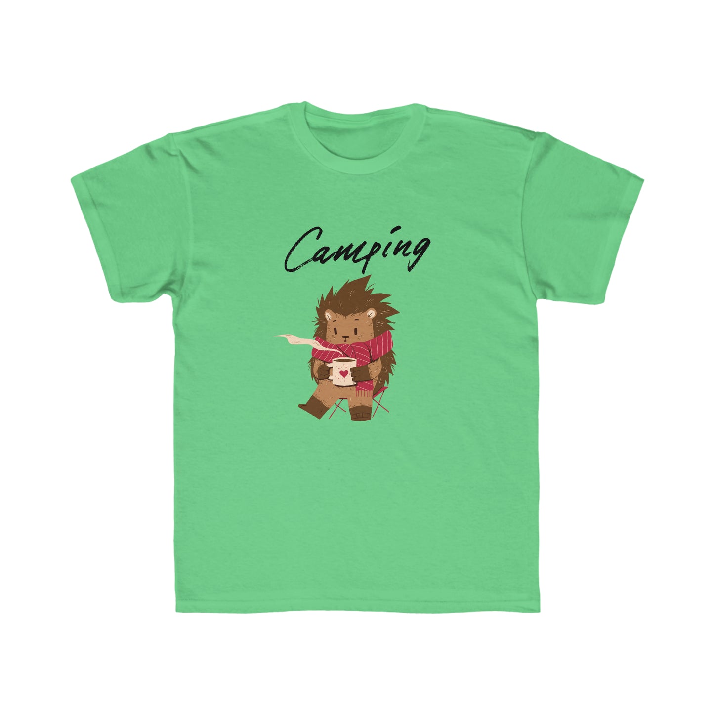 Kids Regular Fit Tee Kids Unisex Activewear Under 12$ Comes In Many Colors Great For Camping And Summer Time