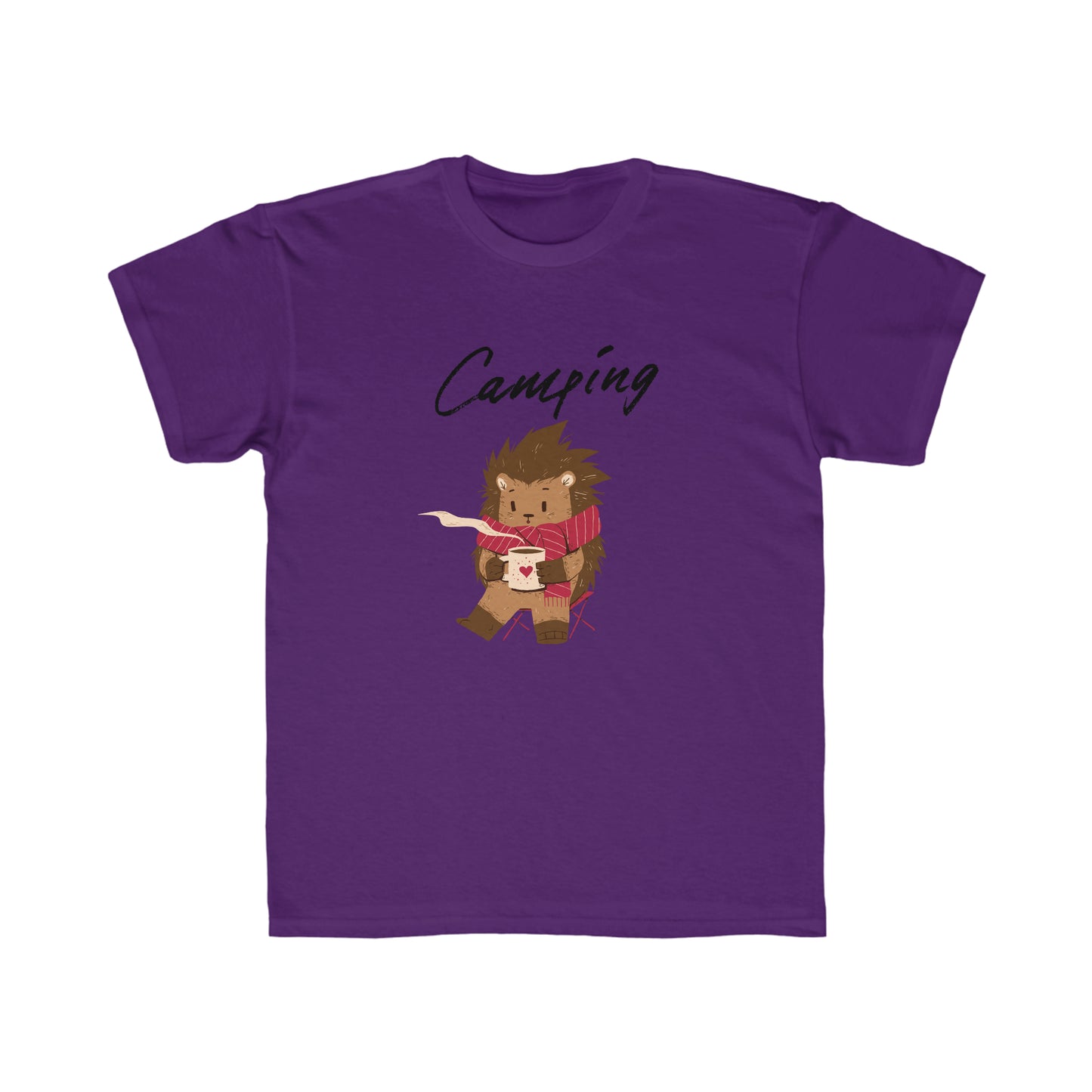 Kids Regular Fit Tee Kids Unisex Activewear Under 12$ Comes In Many Colors Great For Camping And Summer Time
