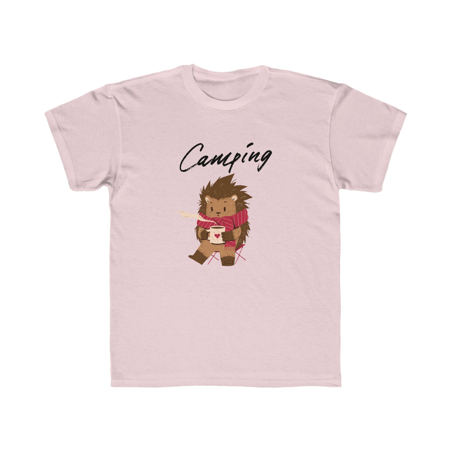 Kids Regular Fit Tee Kids Unisex Activewear Under 12$ Comes In Many Colors Great For Camping And Summer Time