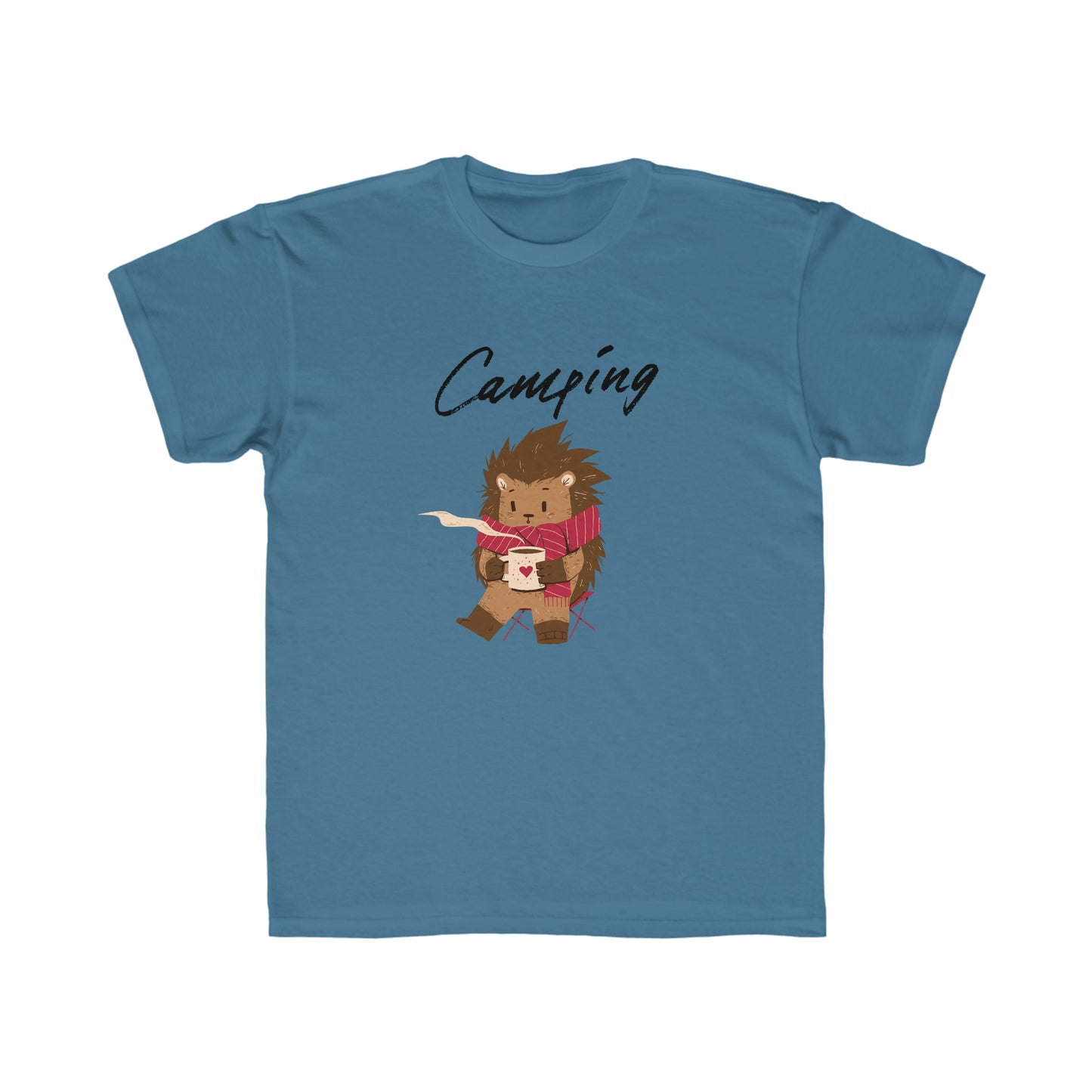 Kids Regular Fit Tee Kids Unisex Activewear Under 12$ Comes In Many Colors Great For Camping And Summer Time