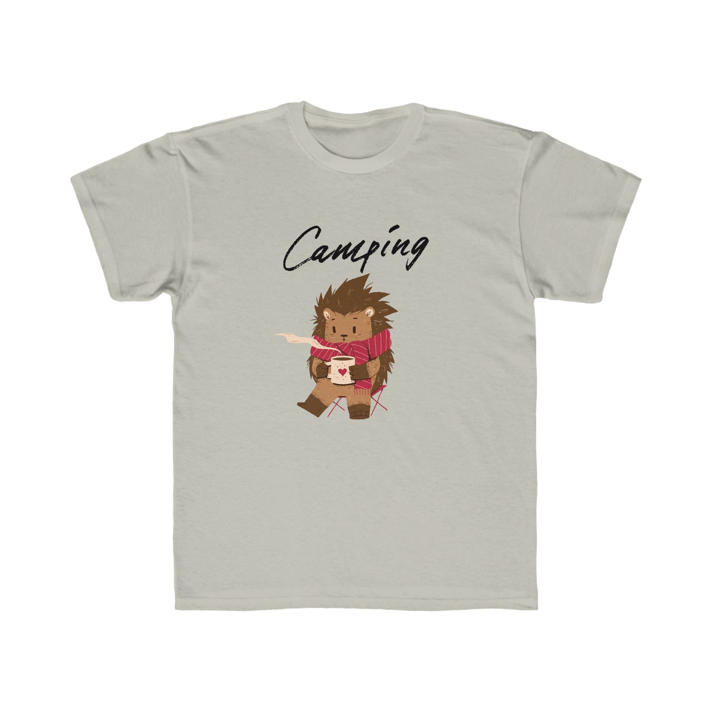 Kids Regular Fit Tee Kids Unisex Activewear Under 12$ Comes In Many Colors Great For Camping And Summer Time