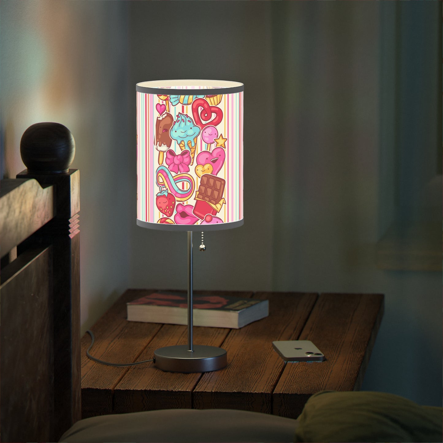 Lamp on a Stand, US|CA plug Full Set Available Comforter Pillow Sham Clock Round or Square Rugs Curtains Sheer or Blackout and Storage Boxes and More!!