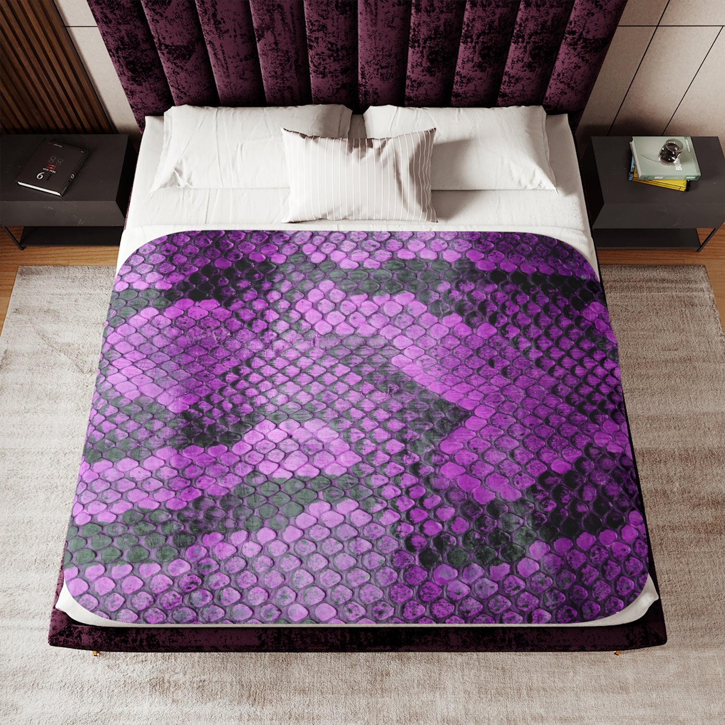Sherpa Blanket Any Product You See I Can Make Into a Full Set Including Clock Rugs Lamps & More In 24 Hours After Call 1-603-377-1833