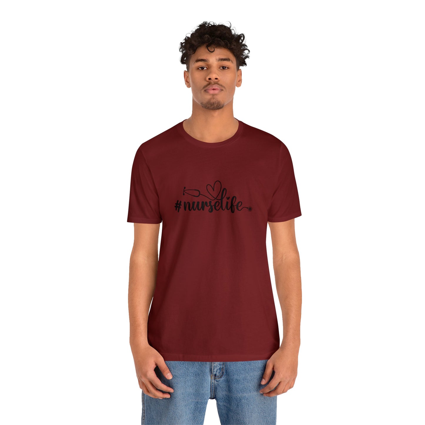 Unisex Jersey Short Sleeve Tee Adult Activewear If You Want Different Color Plz Call 1-603-377-1833