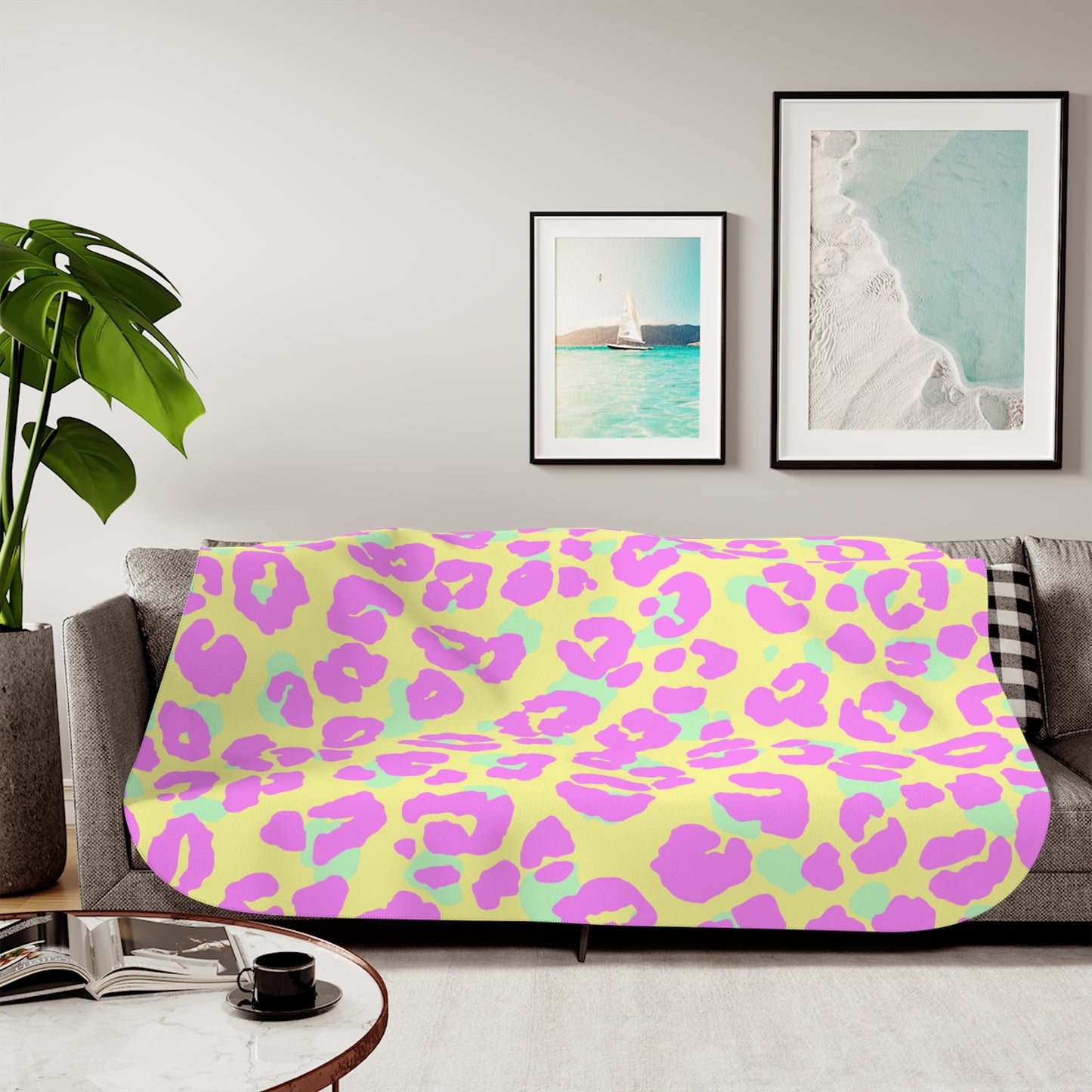 Sherpa Blanket, Two Colors Adult/Teen/Kids Accessories Decor Add Your Initials Or Name Call 603-377-1833 For Details