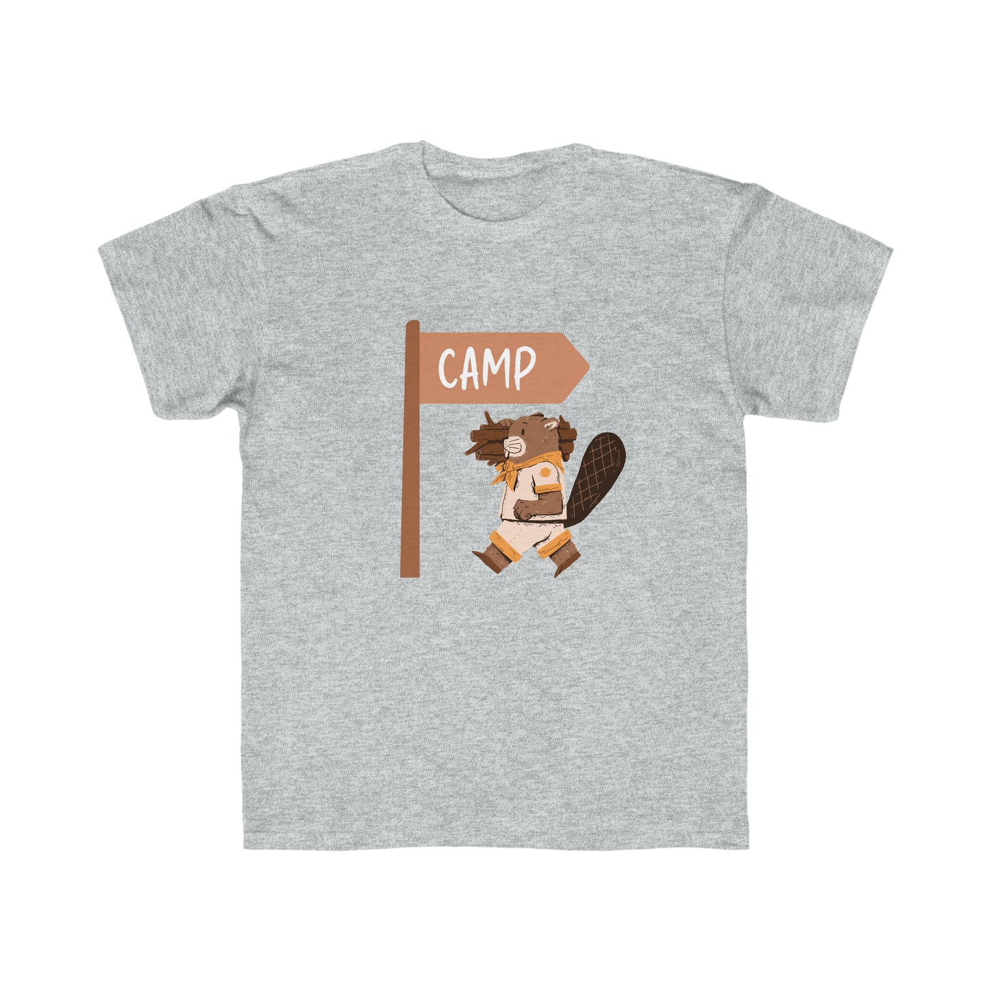 Kids Regular Fit Tee Unisex Activewear Under 12$ Comes In Many Colors Great For Camping And Summer