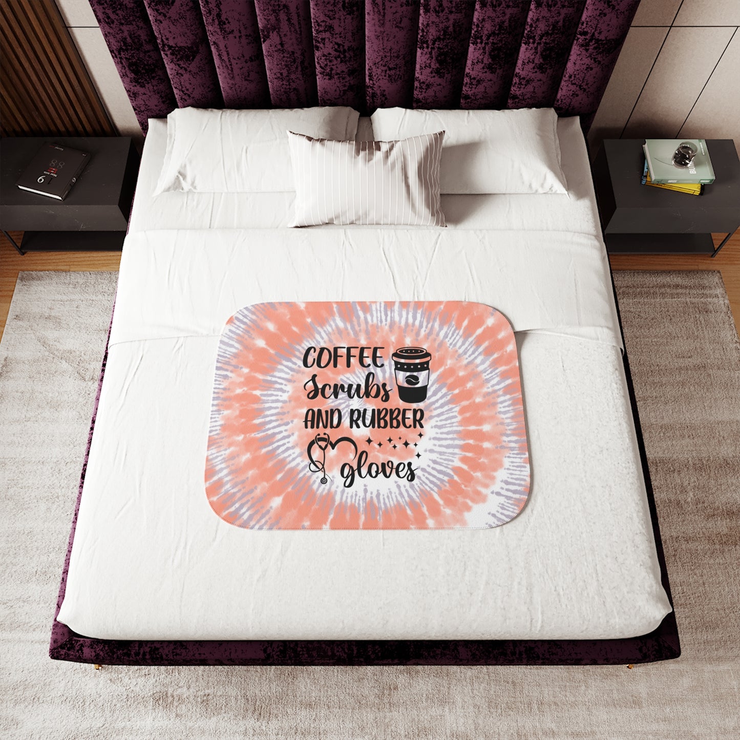 Sherpa Blanket, Two Colors Adult Accessories Decor