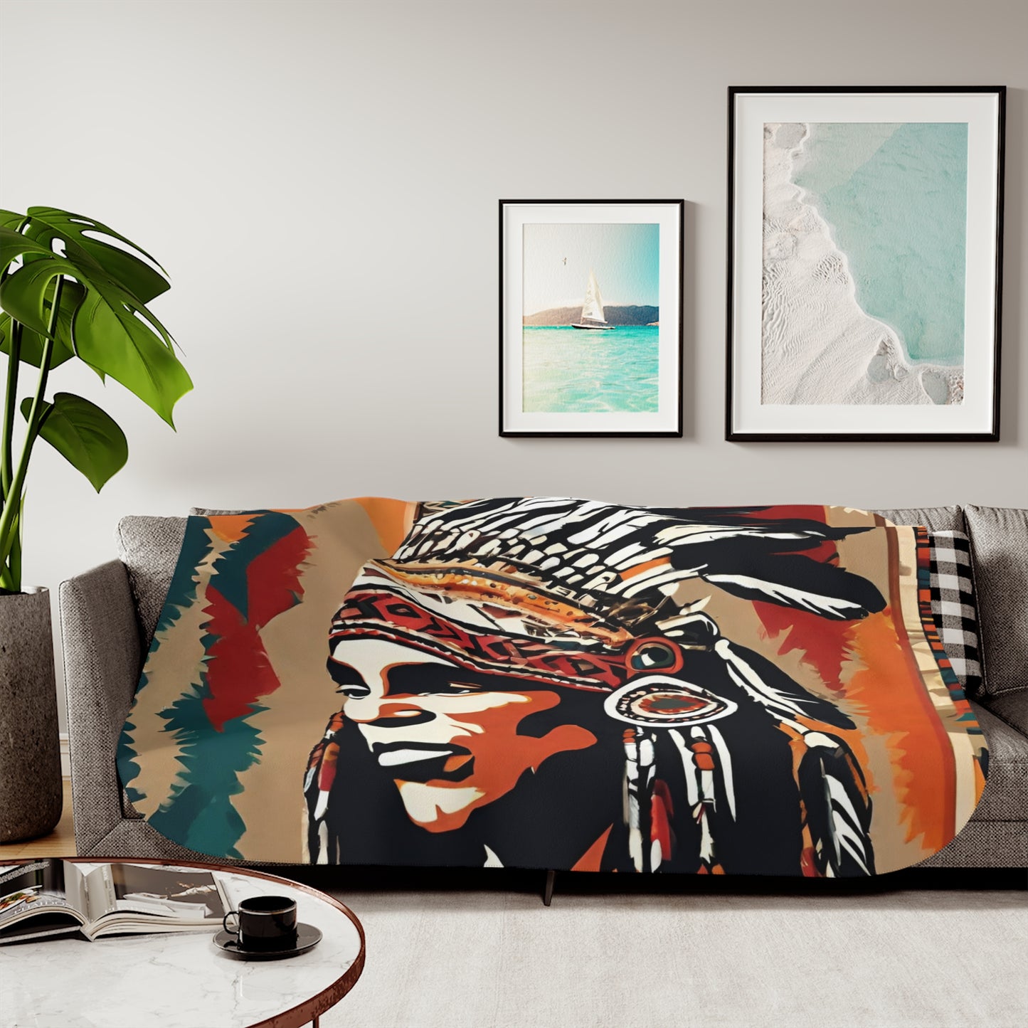 Sherpa Blanket, Two Colors Adult/Teen Comes In Three Sizes Accessories Decor