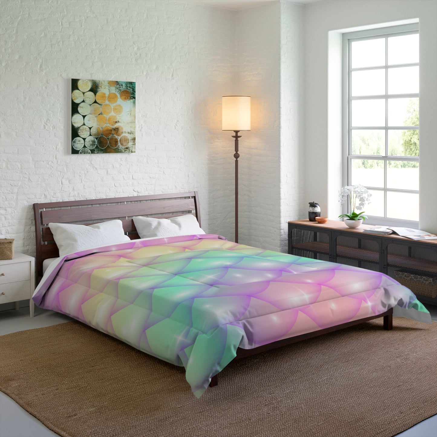 Comforter Has Matching Products Sold Separate. Use Your Own Image Free Give Me a Jingle
