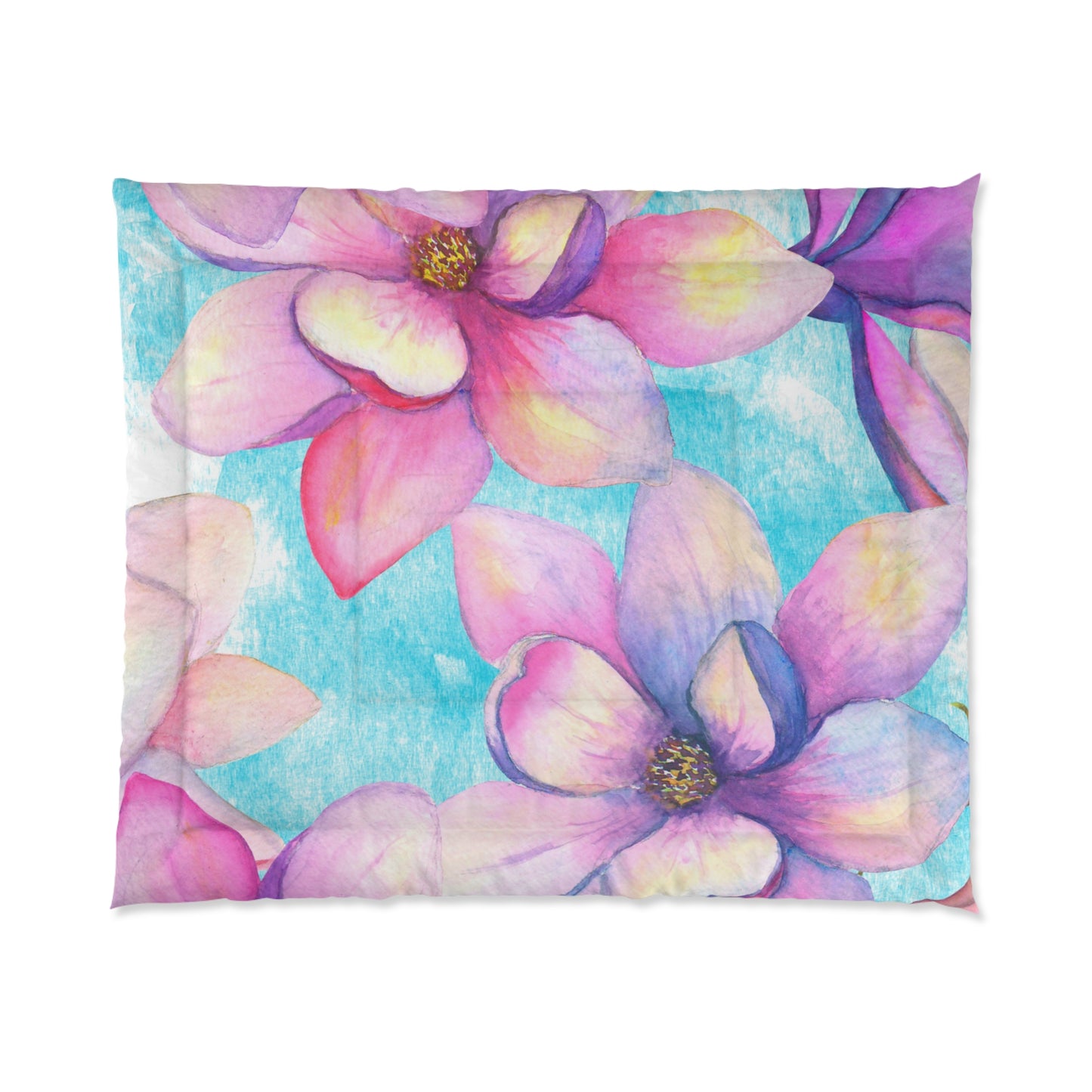 Comforter Adult/Teen/Kids Accessories Decor Beautiful Colors Flower Pattern