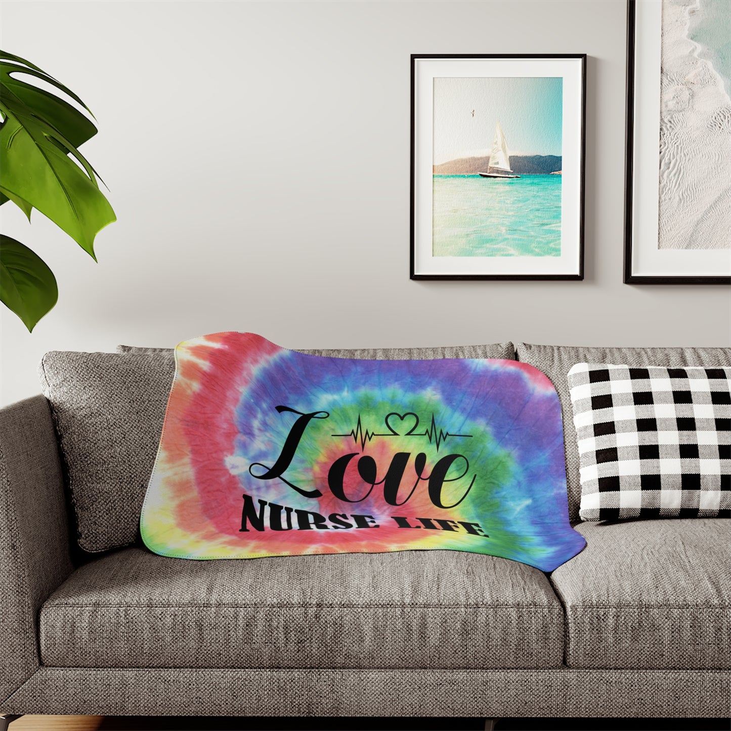 Sherpa Blanket, Two Colors Adult Accessories Decor