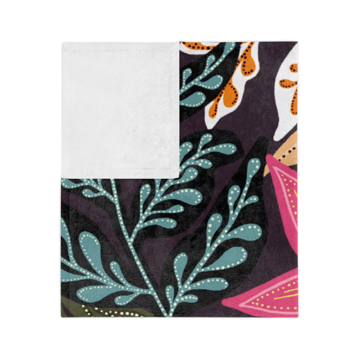 Velveteen Minky Blanket Adult/Teen Accessories Decor Teal-Green Mauve Rust Brown In Colors