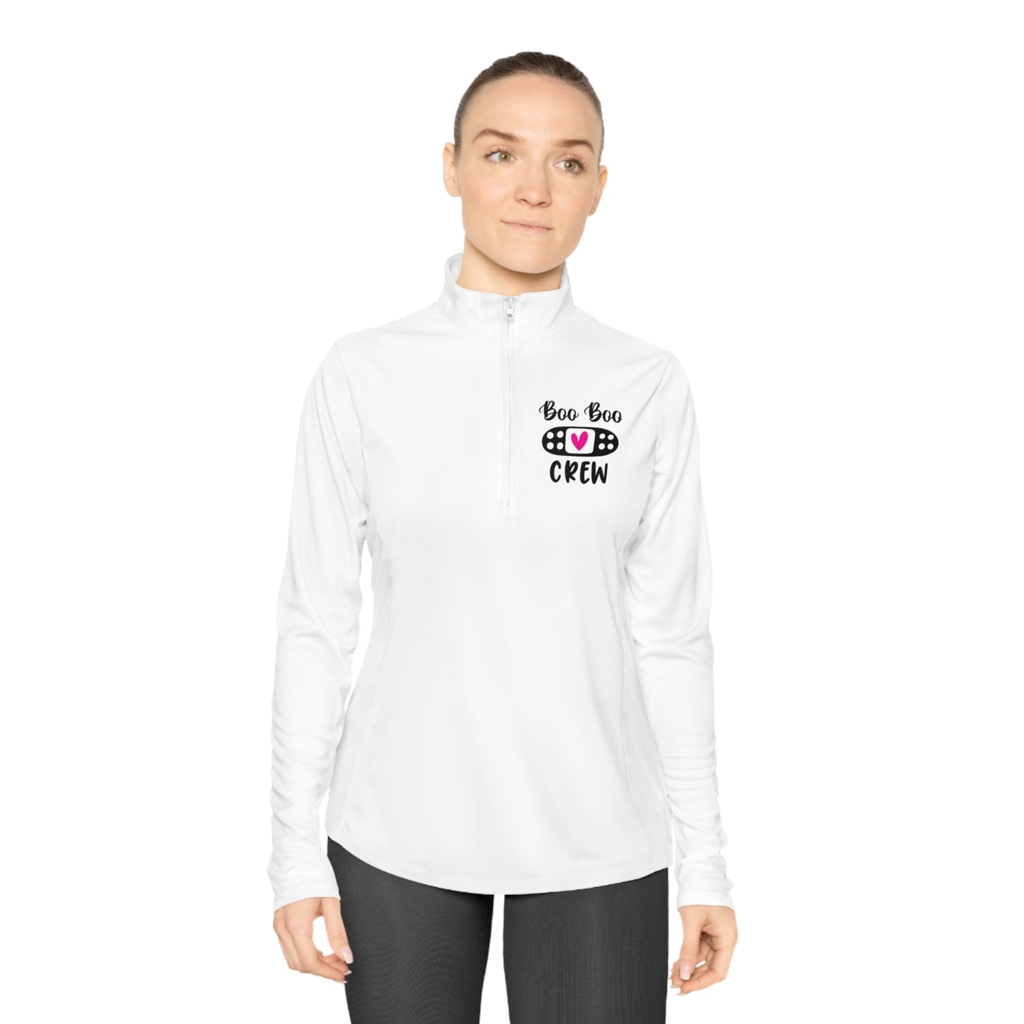 Ladies Quarter-Zip Pullover Adult Activewear Available In Various Colors Call 1-603-377-1833 For Details TY