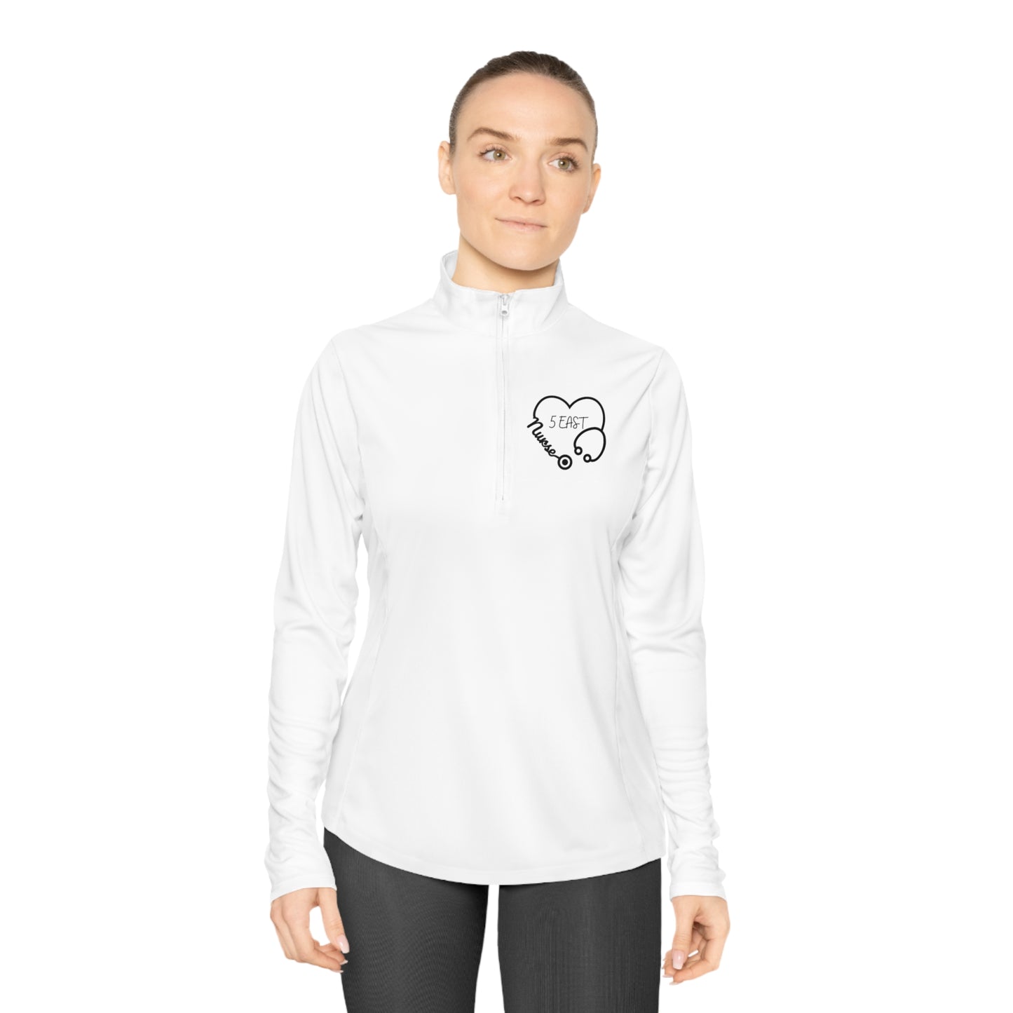 Ladies Quarter-Zip Pullover 5 East