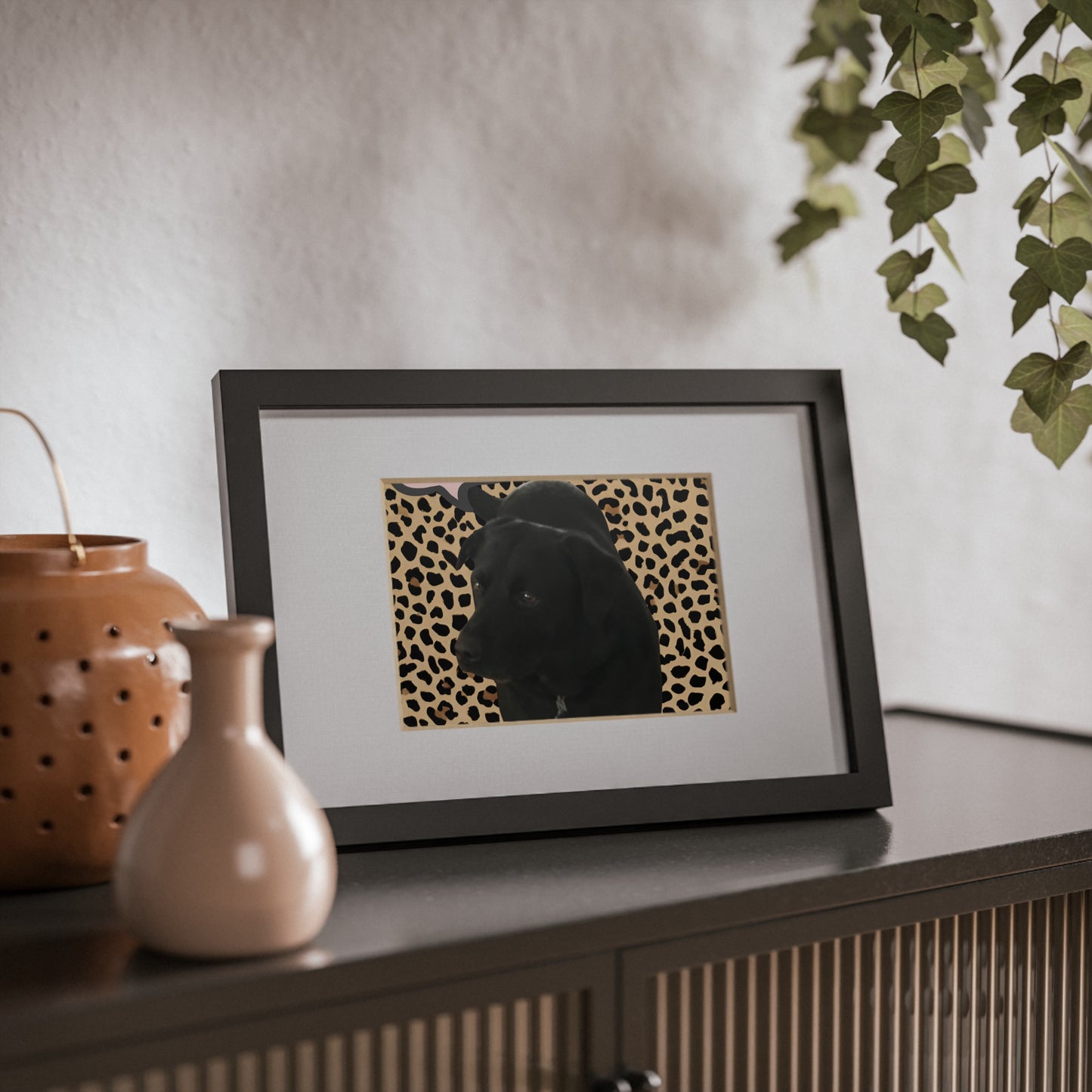 Framed Posters, Black For My Sweet Peanut Asia