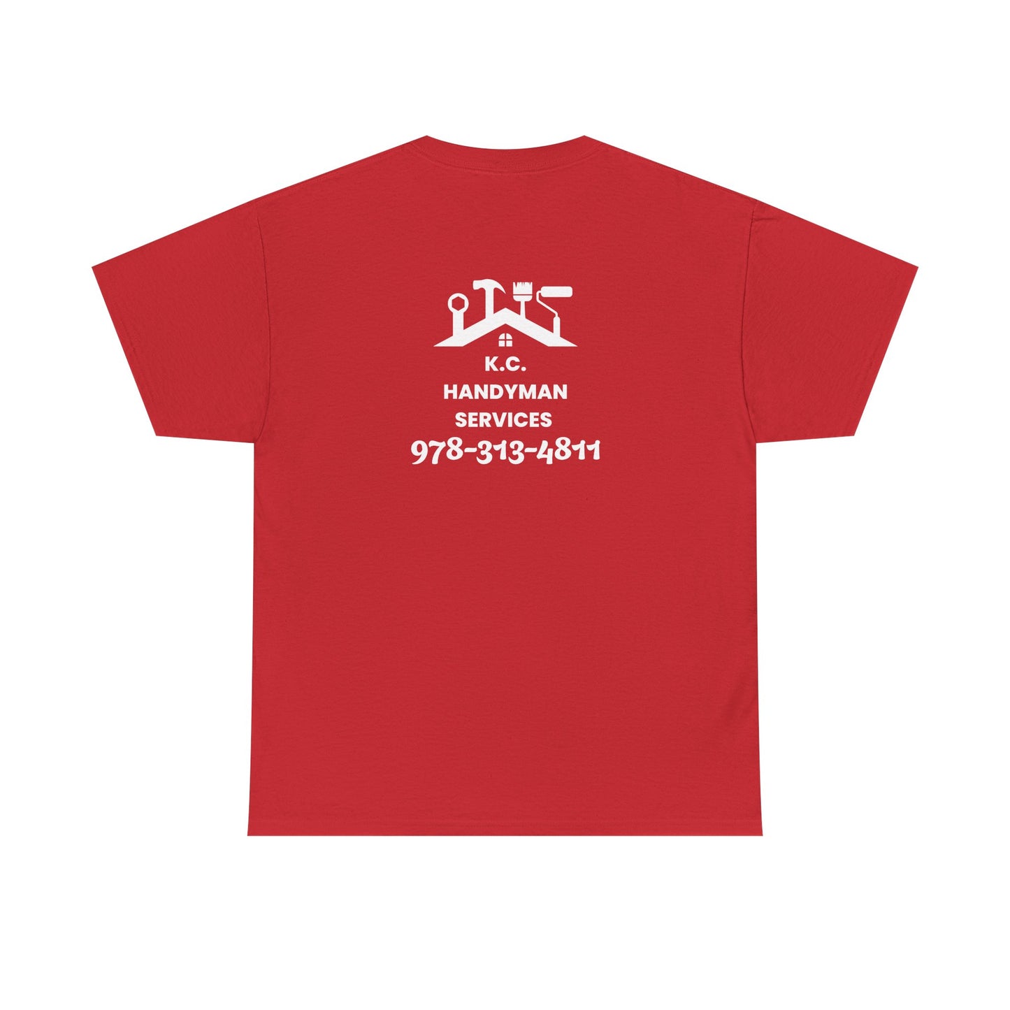 Custom Handyman Service Tee, Work Shirt, Gift for Handyman, Unisex Cotton Tee, Casual Workwear, Personalized Service Shirt