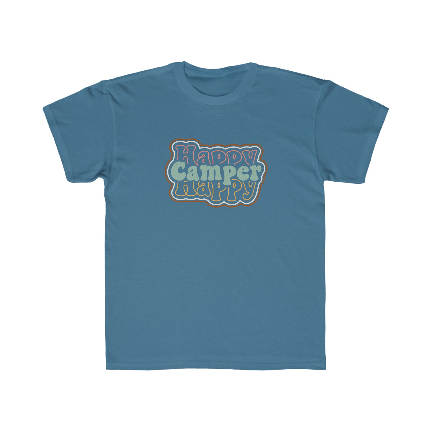 Kids Regular Fit Tee Unisex Activewear Under 12$ Comes In Many Colors Great For Camping And Summer