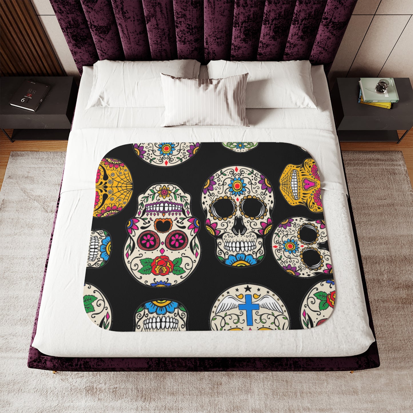 Sherpa Blanket, Two Colors