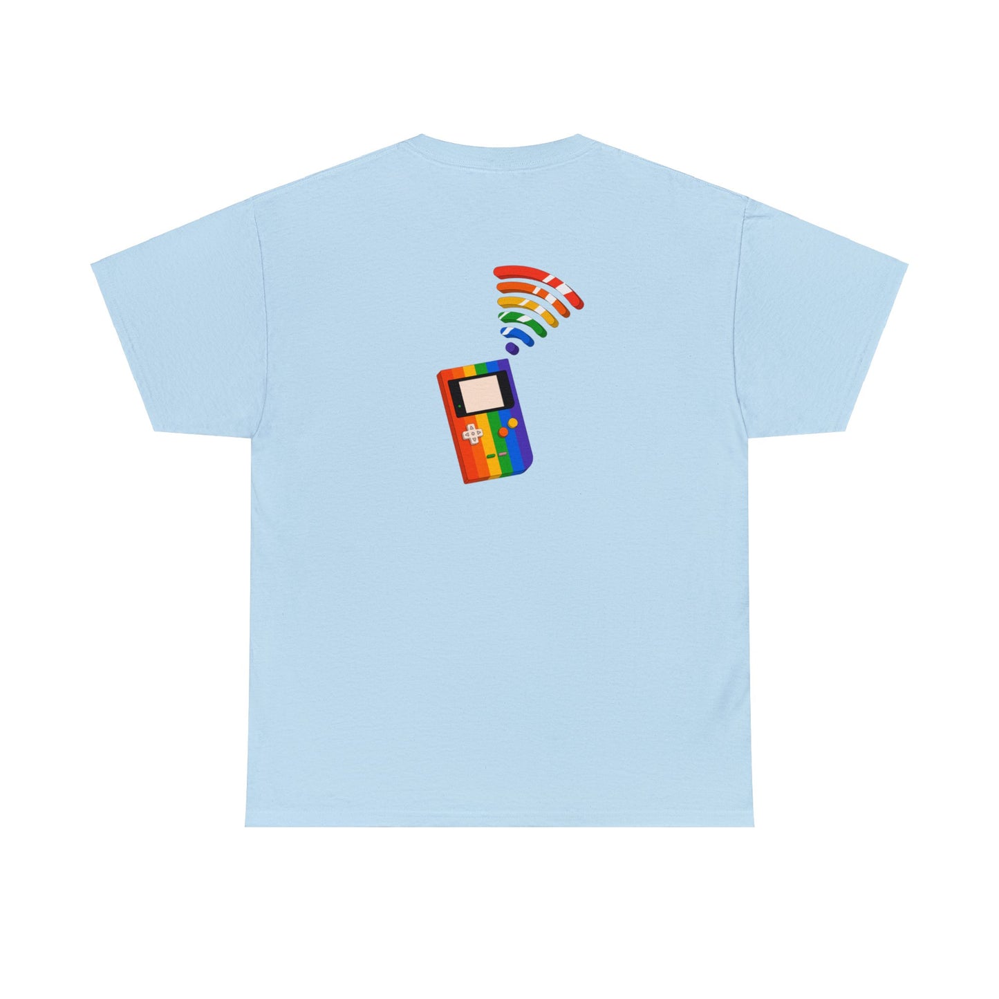 Unisex Heavy Cotton Tee Design Is On Back Adult/Teen Activewear Comes In Various Colors