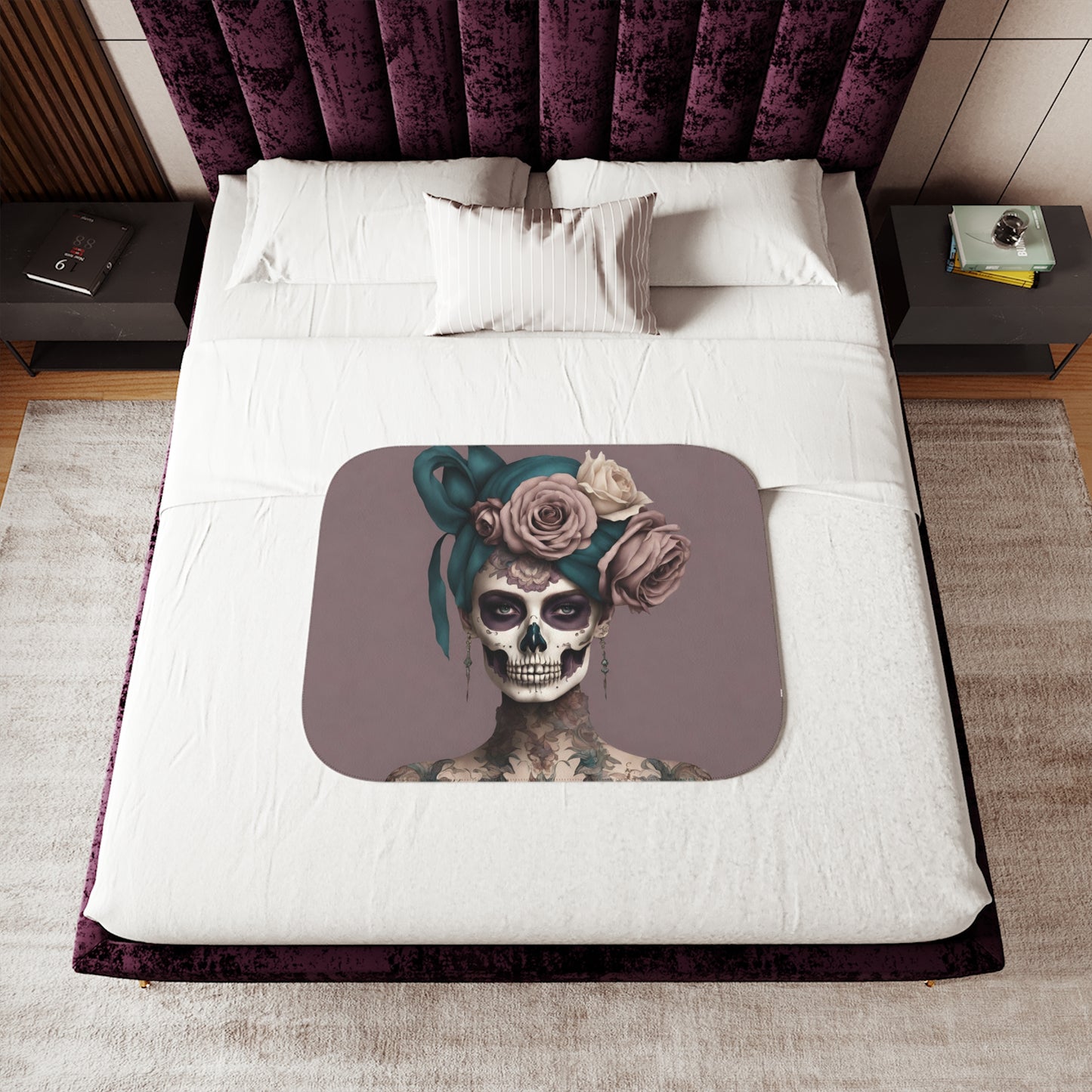 Sherpa Blanket, If You Want This Image Made into A Bedroom Set ( no extra fee ) call for details 603-377-1833