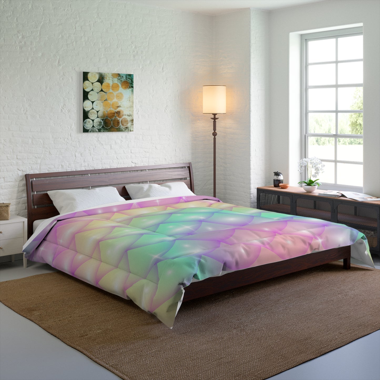 Comforter Has Matching Products Sold Separate. Use Your Own Image Free Give Me a Jingle