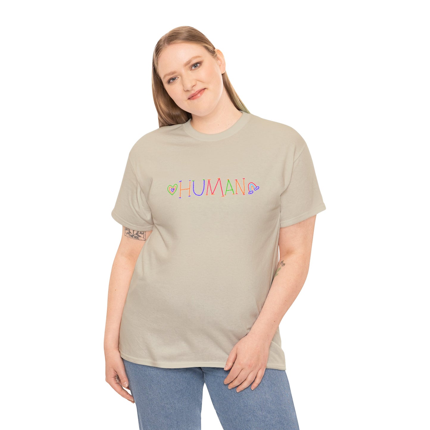 Unisex Heavy Cotton Tee Adult/Teen Activewear Comes In Many Colors