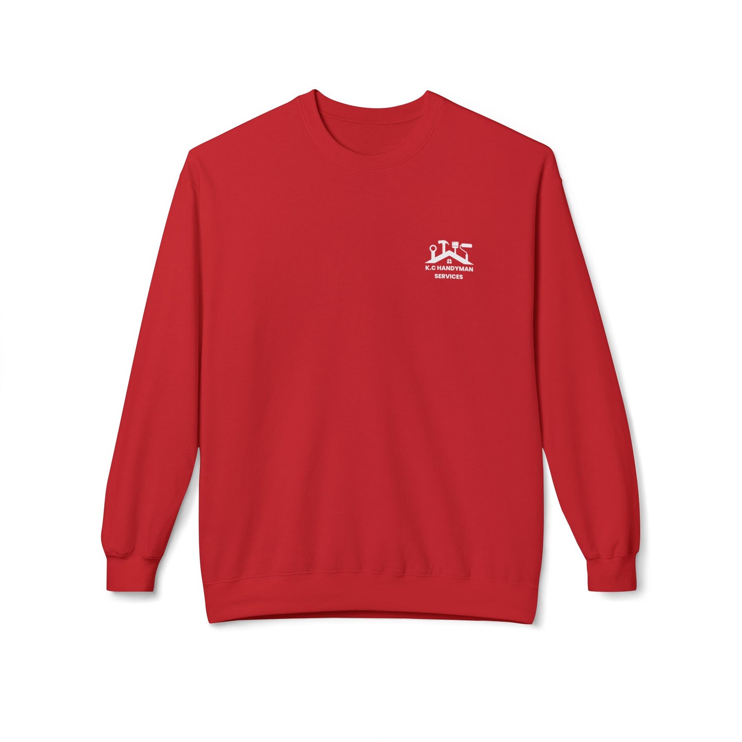 K.C. Handyman Services Sweatshirt, Custom Crewneck for Handyman, Cozy Workwear, Personalized Gift for Father's Day, Practical Uniform