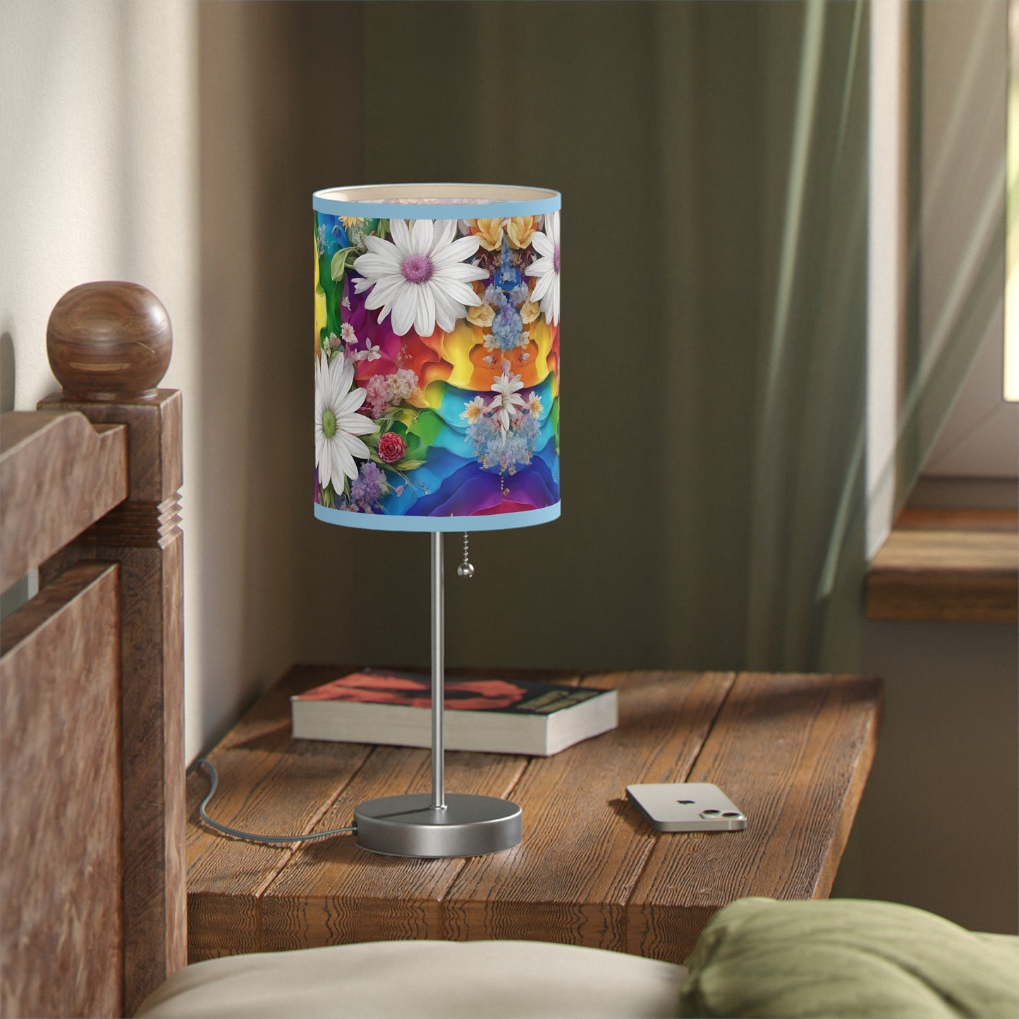 Lamp on a Stand, US|CA plug Has Matching Products Comforter 2 Pillow Shams and Lamp with Shipping is Under 268$, Rugs and Curtains Coming 3/1/24 Adult - Children Accessories Decor