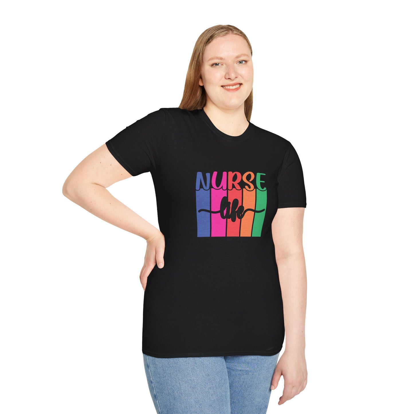 Unisex Softstyle T-Shirt Adult Activewear If You Want Different Color Plz Call 1-603-377-1833