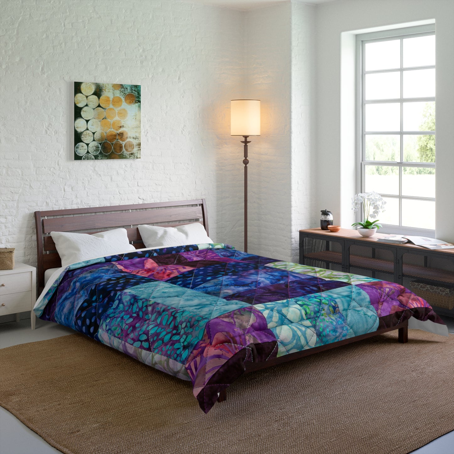 Comforter Not True Quilt Its Printed If You Would Like This Turned Into a Set Call 1-603-377-1833 Thank You