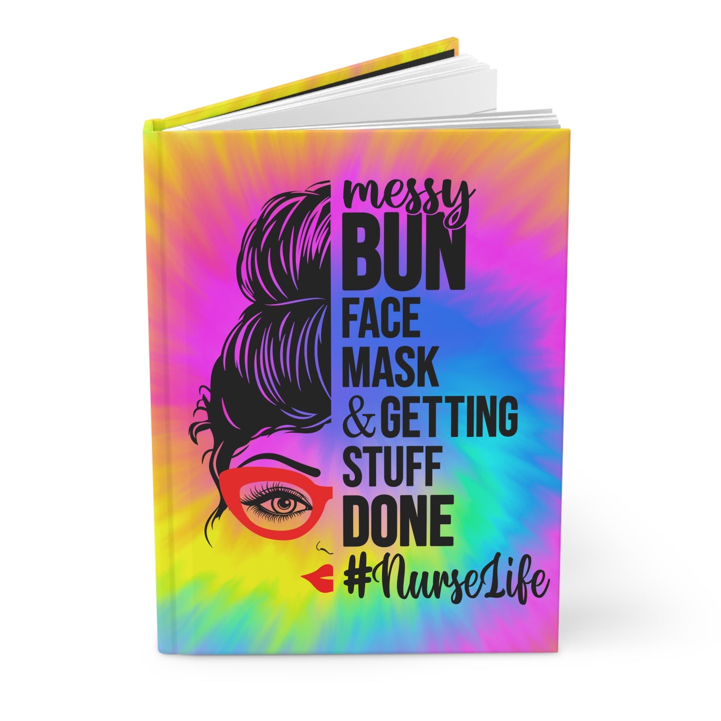 Hardcover Journal Matte Adult Stationary Accessories