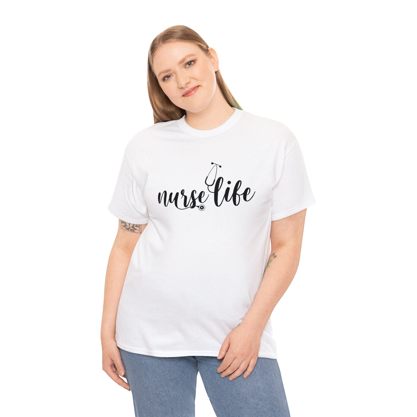 Unisex Heavy Cotton Tee If You'd Like A Different Color Please Call 1-603-377-1833 Adult Activewear
