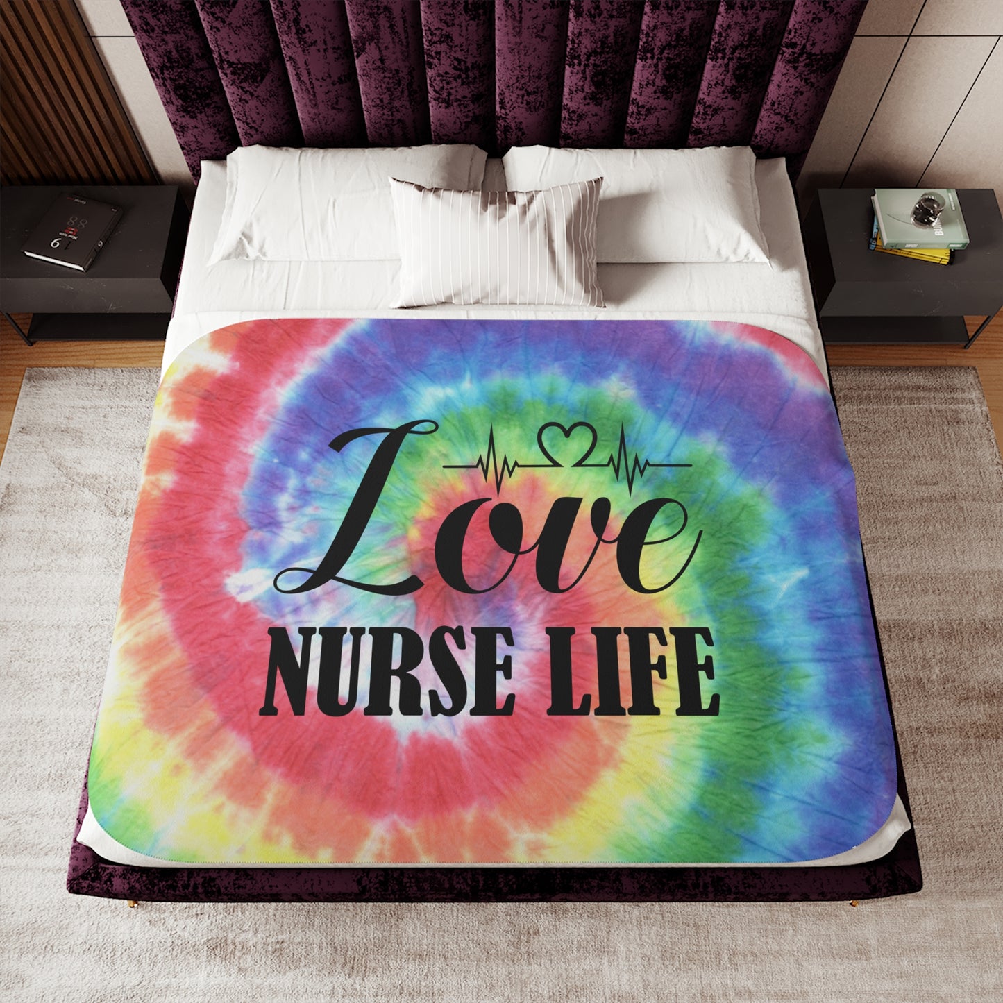 Sherpa Blanket, Two Colors Adult Accessories Decor
