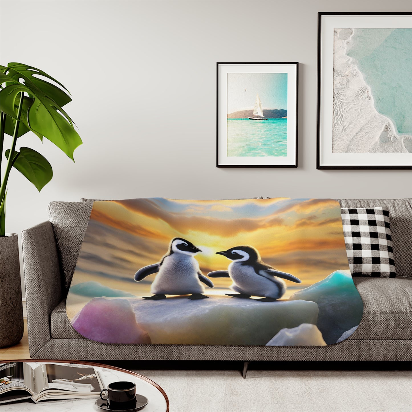 Sherpa Blanket, Two Colors If You Want This Image Made into A Bedroom Set ( no extra fee ) call for details 603-377-1833