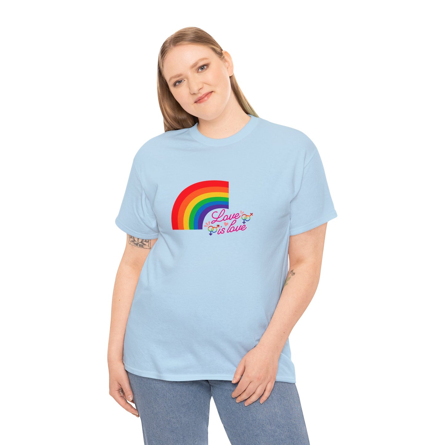 Unisex Heavy Cotton Tee Adult/Teen Activewear Comes In Various Colors