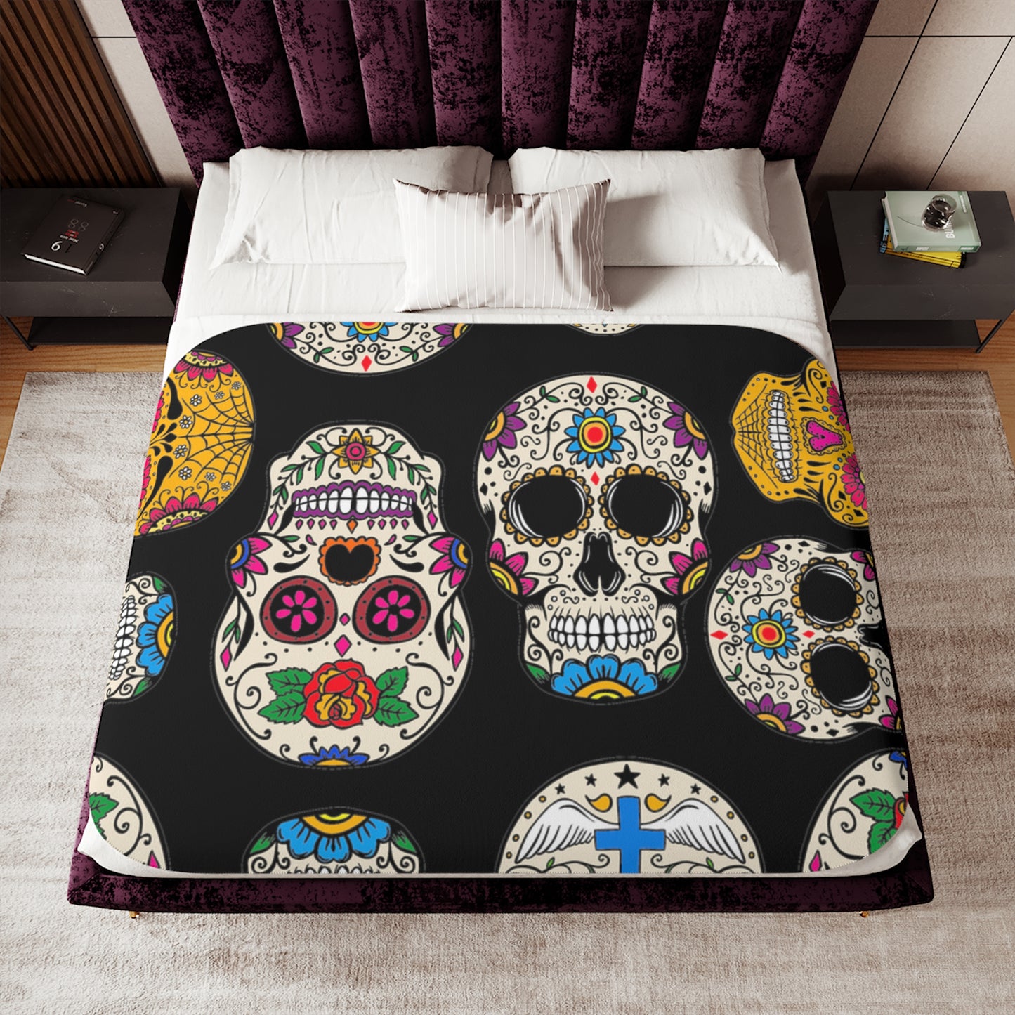 Sherpa Blanket, Two Colors