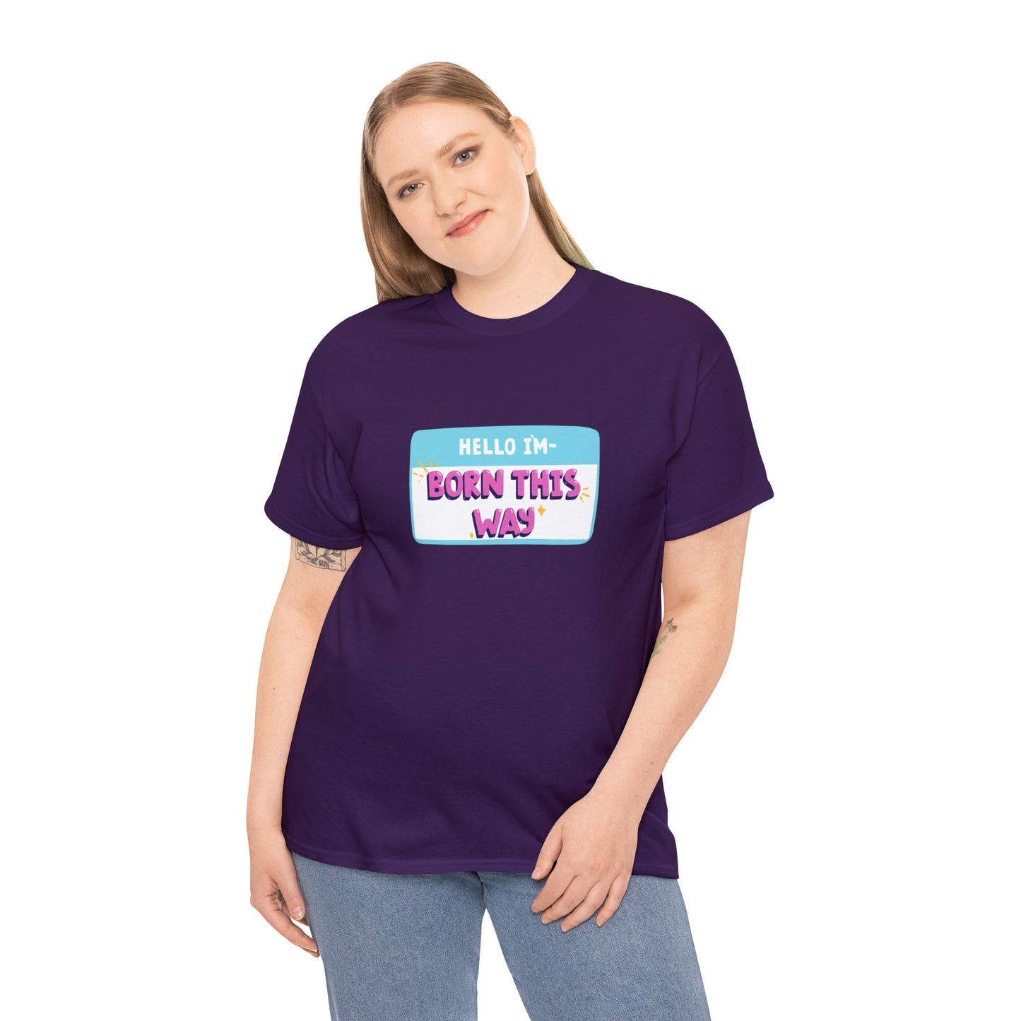 Unisex Heavy Cotton Tee Design On Both Sides Adult/Teen Activewear Comes In Various Colors