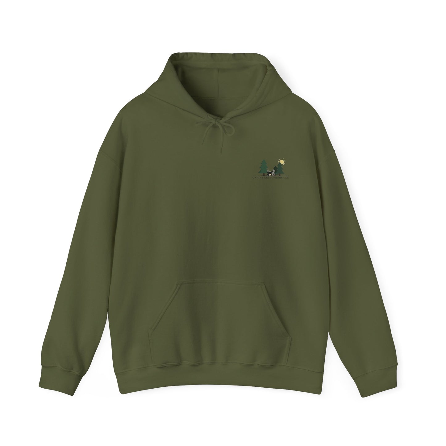 New Hoodie with New Edits Design on Back Unisex Heavy Blend™ Hooded Sweatshirt
