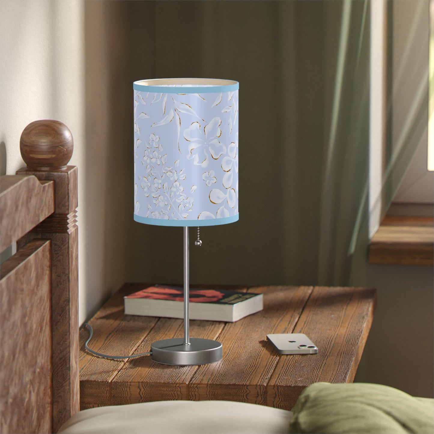 Lamp on a Stand, US|CA plug Has a Complete Set Sold Separate. Choose Your Own Image Free of Charge Just Call 1-603-377-1833