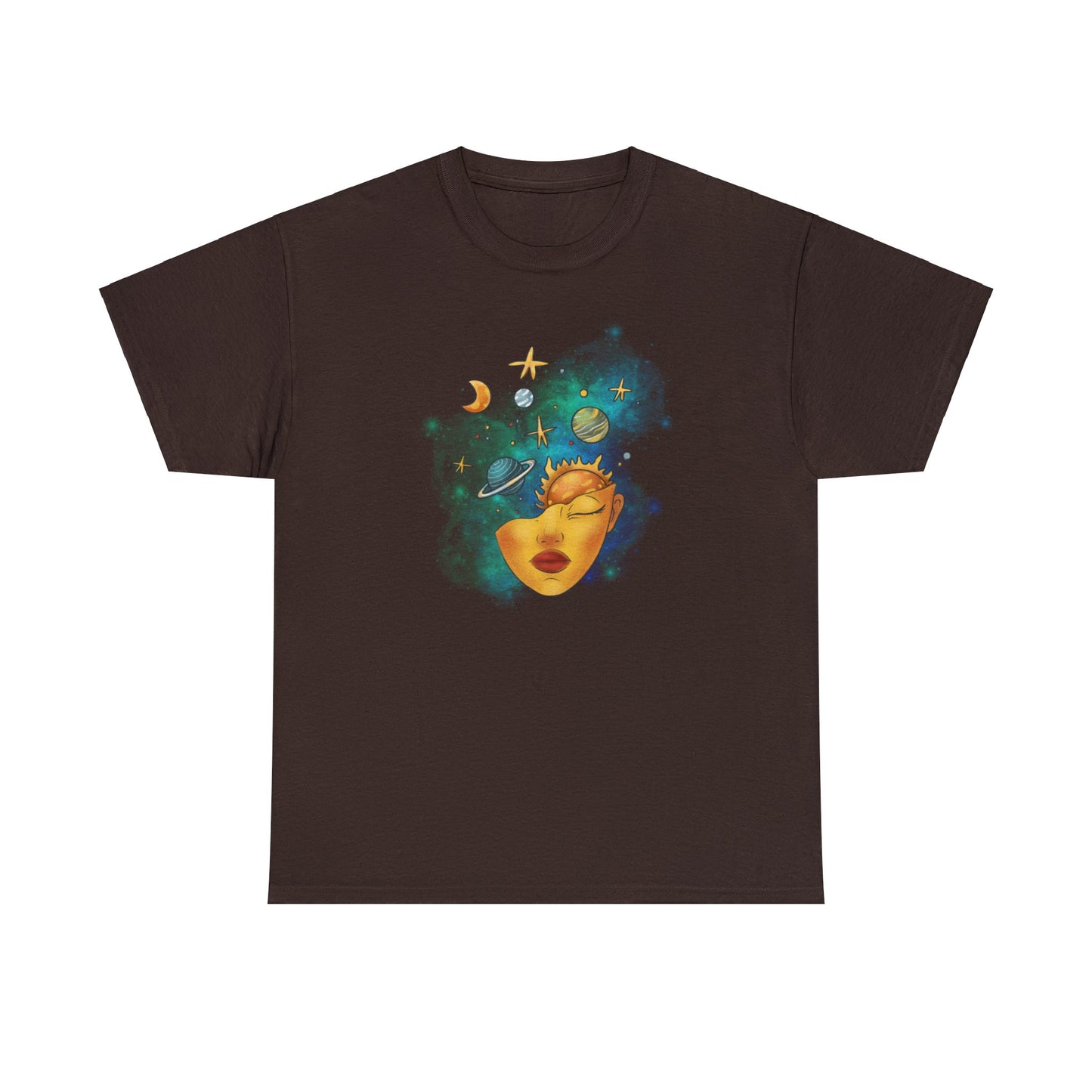 Unisex Heavy Cotton Tee Adult/Teen Activewear Comes In Various Colors