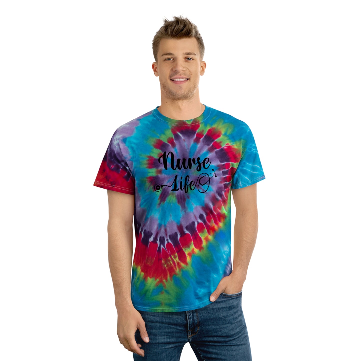 Tie-Dye Tee, Spiral Adult Activewear If You Want Different Color Plz Call 1-603-377-1833