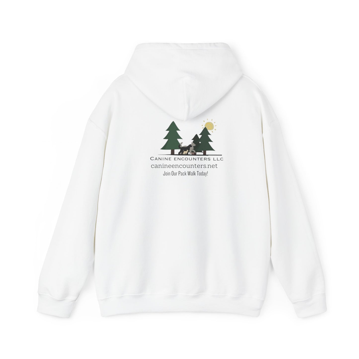 New Hoodie with New Edits Design on Back Unisex Heavy Blend™ Hooded Sweatshirt